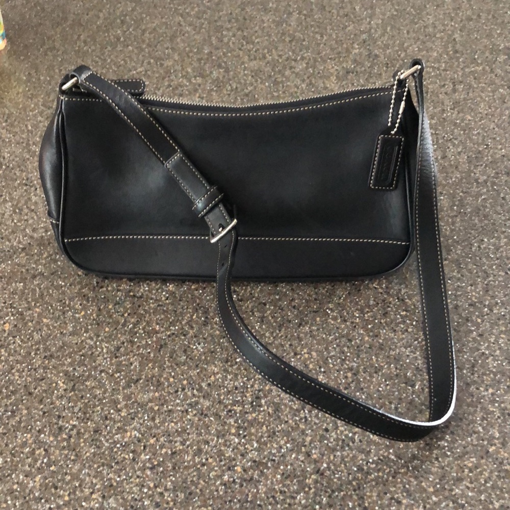 Small hobo vintage black bag